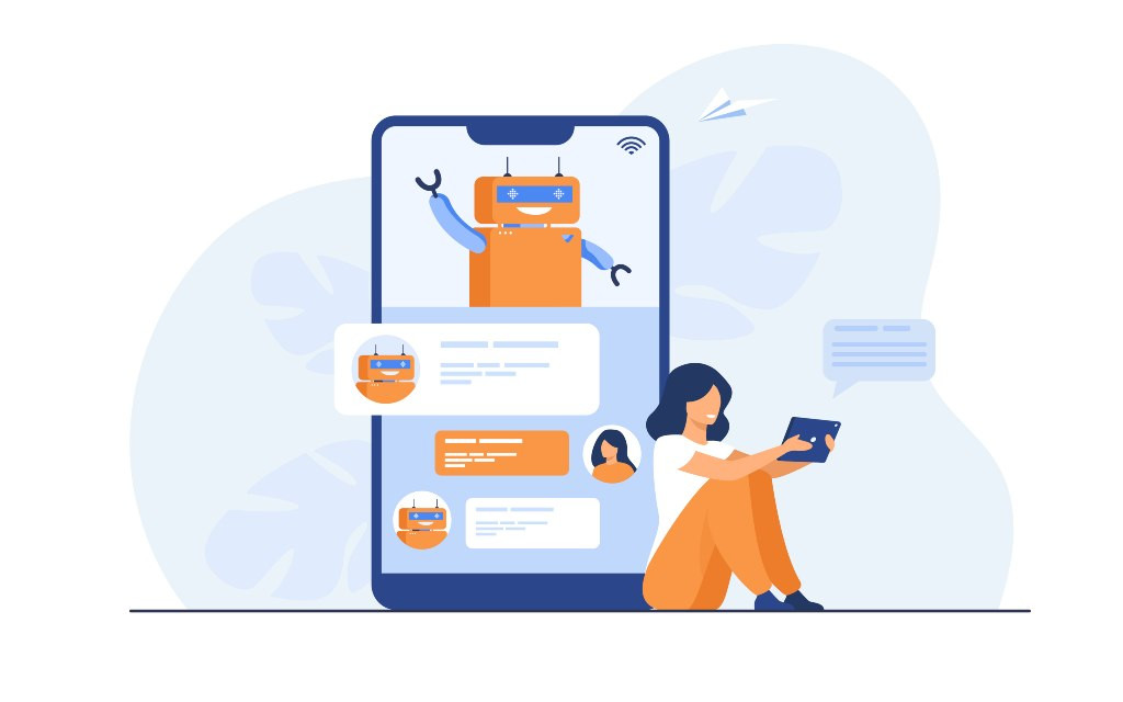 Immagine illustrativa Chatbot e live chat
